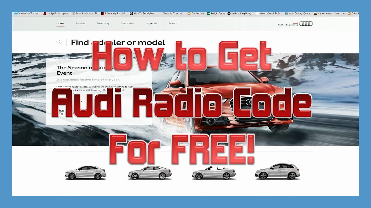 audi radio code keygen generator free